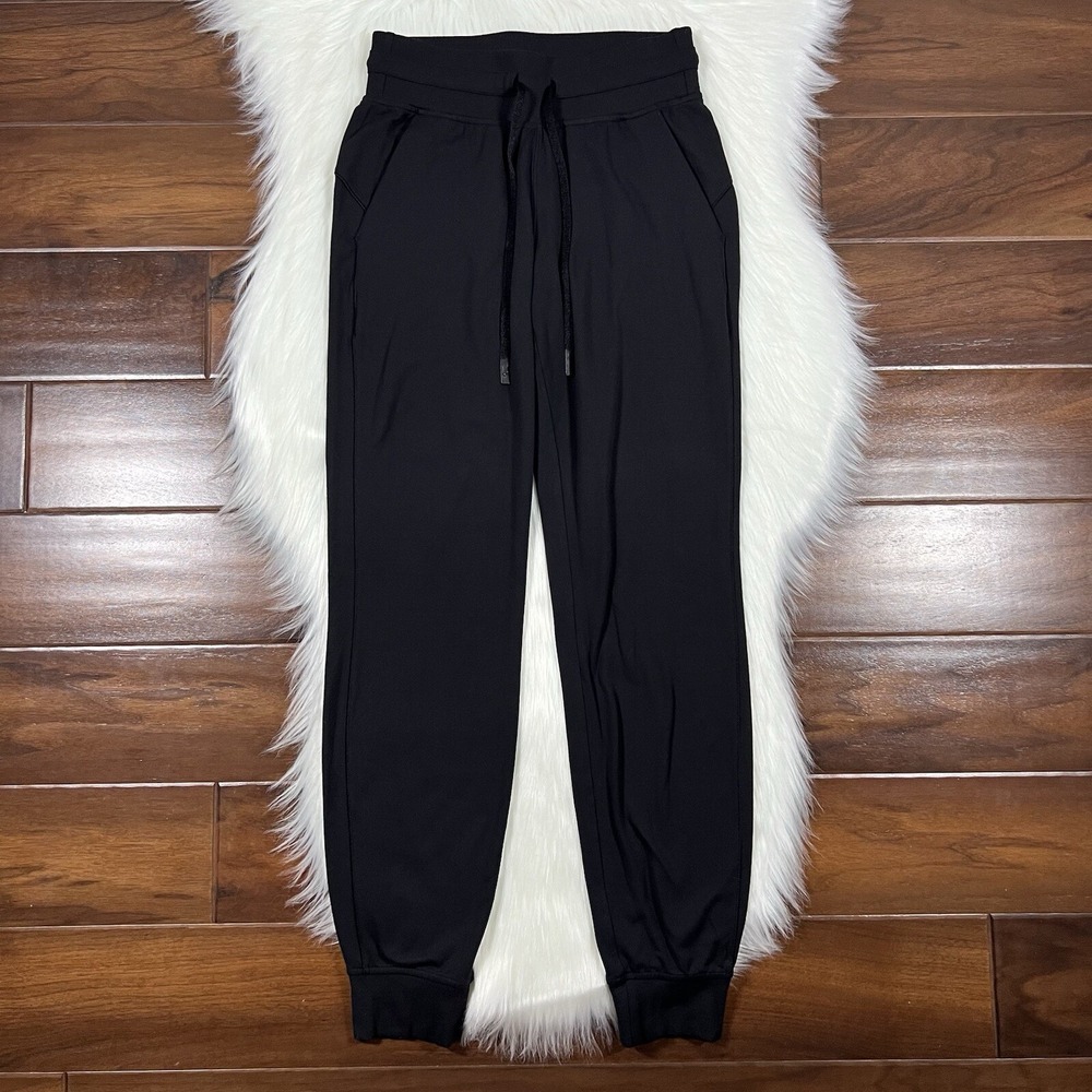 Lululemon Women's Size‎ 4 Black Ready To Rulu Jogger Pants W5BX0S